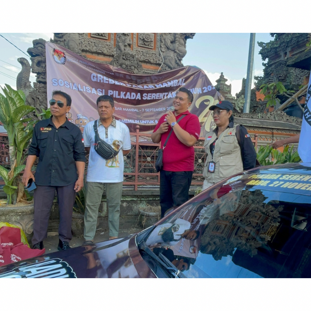 Pelaksanaan KIRAB Pilkada di Desa Mambal